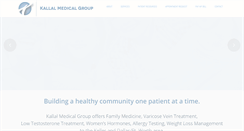 Desktop Screenshot of kallalmedicalgroup.com